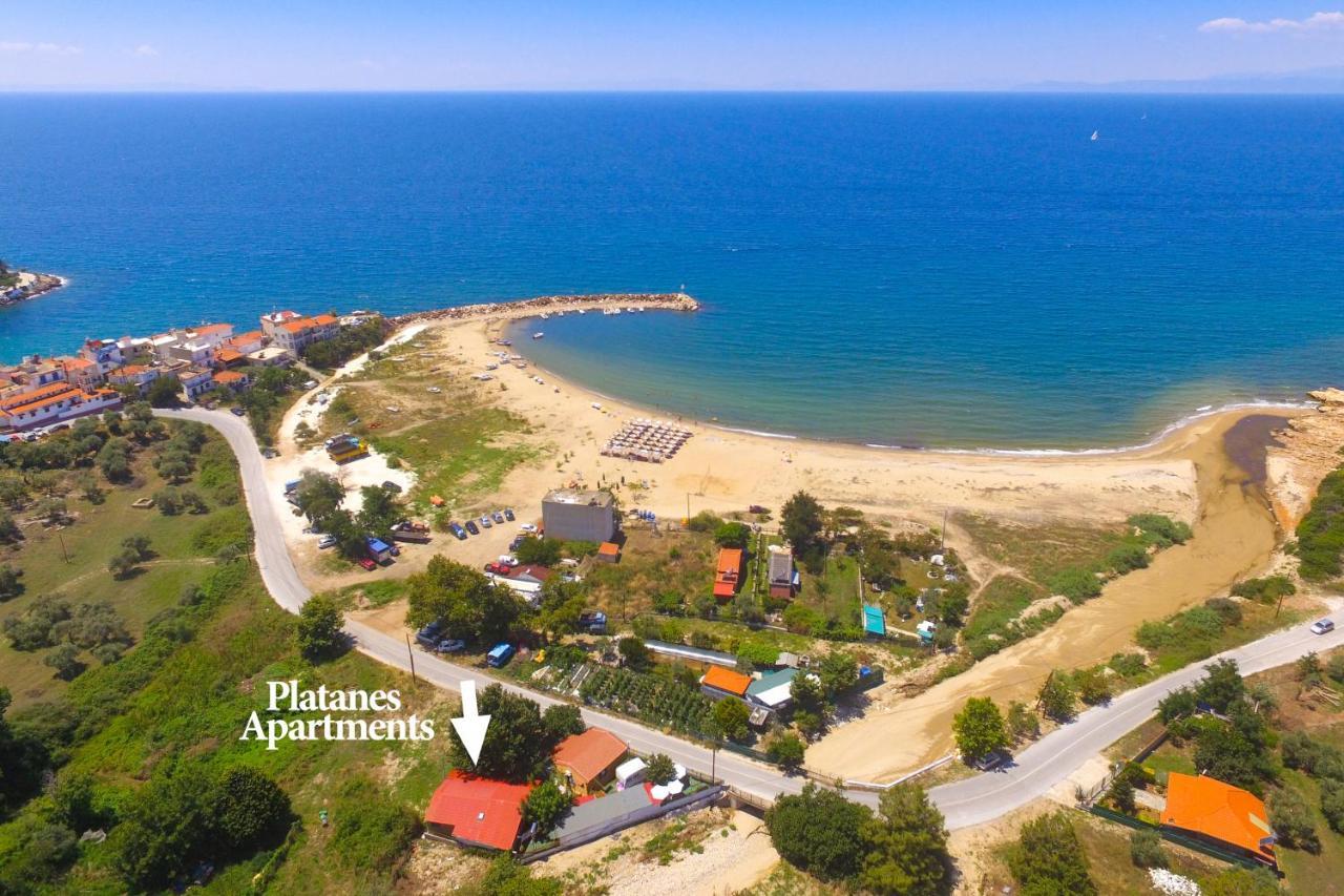 Platanes Apartments Skála Marión Esterno foto